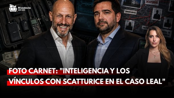Foto Carnet: "Inteligencia y los vínculos con Scatturice en el caso leal"