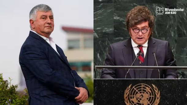 La historia detrás de la corbata roja que Milei usó en la ONU por Gerardo Bongiovanni