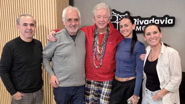 Pepe Cibrián vino a hablar de su carrera artística al piso de Radio Rivadavia
