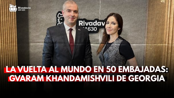 La vuelta al mundo en 50 embajadas: Gvaram Khandamishvili de Georgia