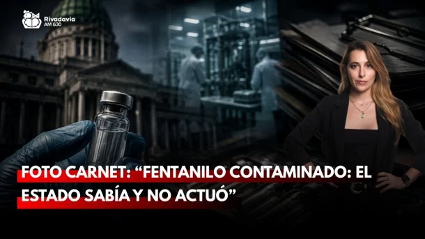 Foto carnet: "Fentanilo contaminado: el Estado sabía y no actuó"